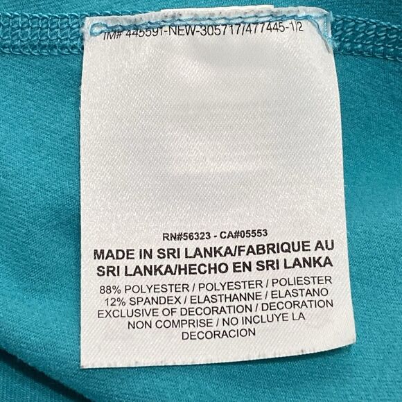 Nike Pro Hyperwarm 1/2 Zip Thermal Pullover Women’s Large Blue Nordic Thumbholes - Picture 9 of 11